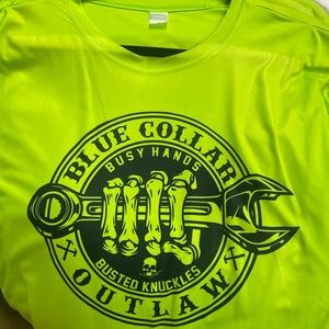 Blue collar mens tees